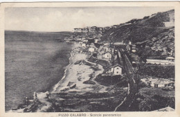 PIZZO CALABRO-VIBO VALENTIA-SCORCIO PANORAMICO- CARTOLINA VIAGGIATA IL 9-8-1955-PRODUZIONE ANTECEDENTE - Vibo Valentia