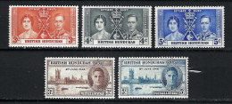 HONDURAS BRITANNIQUE Ca.1938-51: Lot De Neufs** - Britisch-Honduras (...-1970)