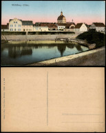 Ansichtskarte Mühlberg/Elbe Miłota Panorama-Ansicht, Ortsansicht 1919 - Mühlberg