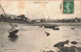 FRANCE - Locquirec - Vue Sur La Plage - Bateaux - Vue Générale - Carte Postale Ancienne - Locquirec