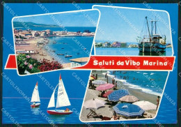 Vibo Valentia Vibo Marina Saluti Da ABRASA Foto FG Cartolina ZKM7579 - Vibo Valentia