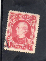 1939 Slovacchia - Andrej Hlinka II - Usati