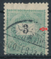 1899. Black Number Krajcar 3kr Stamp - ...-1867 Préphilatélie