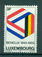 Luxembourg 1969 - Y & T N. 743 - BENELUX (Michel N. 793) - Unused Stamps