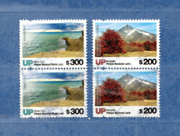(Us7) Argentina ° 2020 - PARQUE NACIONAL  LANIN Et MONTE Léon. .  Oblitérer. - Used Stamps