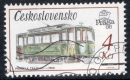 Czechoslovakia 1987 Single Stamp To Celebrate Praga 88 International Stamp Exhibition - Technical Monuments In Fine Used - Gebraucht