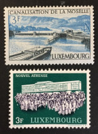 1964 Luxembourg - Moselle River Canal System, Opening Of The New Atheneum ( Imperfect  Gum ) - Neufs