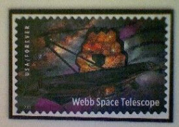 United States, Scott #5720, Used(o), 2022, Webb Space Telescope, (60¢) Forever, Multicolored - Used Stamps