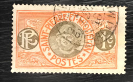 Timbre Oblitéré Saint-Pierre Et Miquelon 1909/1917 Y&t N° 78 - Used Stamps
