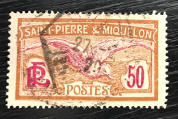 Timbre Oblitéré Saint-Pierre Et Miquelon 1922 Y&t N° 115 - Usati