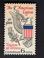 203629898 1969 SCOTT 1369 (XX) POSTFRIS MINT NEVER HINGED   - AMERICAN LEGION 50TH ANNIV - Ongebruikt