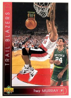 85 Tracy Murray - Portland Trail Blazers - Carte Upper Deck NBA 1993 - Sonstige & Ohne Zuordnung