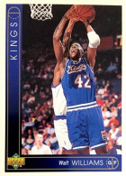 282 Walt Williams - Sacramento Kings - Carte Upper Deck NBA 1993 - Autres & Non Classés