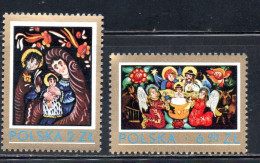 POLONIA POLAND POLSKA 1979 CHRISTMAS NATALE NOEL WEIHNACHTEN NAVIDAD NATAL COMPLETE SET SERIE COMPLETA MNH - Ongebruikt