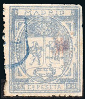 Madrid - Viñetas - Aprox. 1920 - O S/Cat - "Madrid - 25 Cts." - Ungebraucht