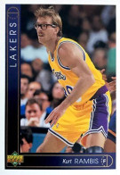 364 Kurt Rambis - Los Angeles Lakers - Carte Upper Deck NBA 1993 - Sonstige & Ohne Zuordnung