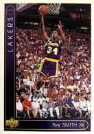 409 Tony Smith - Los Angeles Lakers - Carte Upper Deck NBA 1993 - Autres & Non Classés