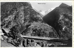 VS FINHAUT - Ligne Martigny - Châtelard - VALLEE DU TRIENT - Perrochet, Lausanne, No 1103 - 30.07.1949 - Finhaut