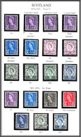 1958-70 Scotland SG S1-S13 Set Of 13 Pre-Decimal Definitives Unmounted Mint Hrd2d - Ungebraucht