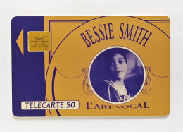 Télécarte France - L'Art Vocal. Bessie Smith - Unclassified