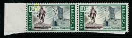 N° 1388 ** - Boule Verte à Gauche Du F De 10 F - 1961-1990