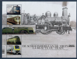 Belgique, België, **, Yv F 4686, Mi BL 217 , AFA A4840, BE BL 255, évolution Du Train, - 2002-… (€)