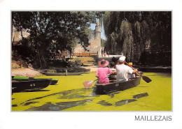 MAILLEZAIS Promenades En Barques Au Pied De L Abbaye Saint Pierre 17(scan Recto-verso) MA1951 - Maillezais