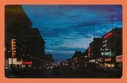 A705 / 551 Manitoba Winnipeg Night View Of Portage Ave - Sonstige & Ohne Zuordnung