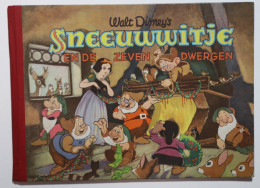 WALT DISNEY'S SNEEUWITLE EN DE ZEVEN DWERGEN   PLAKBOEK  - ZIE BESCHRIJF EN     ZIE AFBEELDINGEN - Kids