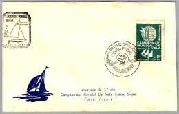 CAMPEONATO DEL MUNDO DE VELA CLASE SNIPE - Sailing World Championship. FDC Rio De Janeiro, Brasil, 1959 - Voile