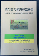 MACAU EDITION OF 2024 ATM LABEL HANDBOOK-CATALOGUE - Distributeurs