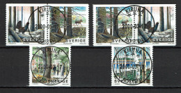 Sweden 2000 - Wood Motif, Forest - Complete - Used - Used Stamps