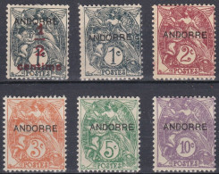 Andorre Français 1931 * Type Blanc Surchargés    (A16) - Nuovi