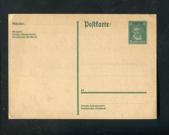 "DEUTSCHES REICH" 1927, Postkarte Mi. P 176 ** (A1158) - Postcards