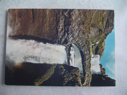 Ofaerufoss I Eldgja - Natural Bridge Across The Nyrori Ofaera - IJsland