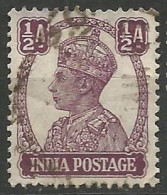 INDE ANGLAISE N° 166 OBLITERE - 1911-35 Koning George V