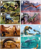 GROSSBRITANNIEN GRANDE BRETAGNE GB 2024 THE AGE OF THE DINOSAURS SET 8V MNH SG 5137-44 - Ongebruikt