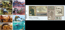 GROSSBRITANNIEN GRANDE BRETAGNE GB 2024 THE AGE OF THE DINOSAURS+ M/S THE AGE OF THE DINOSAURS MNH SG 5137-44+MS5145-48 - Unused Stamps