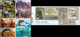 GROSSBRITANNIEN GRANDE BRETAGNE GB 2024 THE AGE OF THE DINOSAURS+ M/S THE AGE OF THE DINOSAURS MNH SG 5137-44+MS5145-48 - Ongebruikt