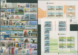 EUROPA CEPT Jahrgang 1987 Postfrisch Komplett (35 Länder) (SG97710) - Full Years