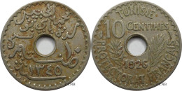 Tunisie - Protectorat Français - Habib Bey - 10 Centimes 1926-AH1345 - TTB/XF45 - Mon5564 - Tunisie