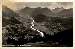 Blick Von Mösern Bei Seefeld Auf Telfs Und Inntal - Telfs