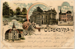 Gruss Aus Oldenburg - Litho - Oldenburg