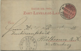 Postzegels > Europa > Hongarije > Postwaardestukken  Briefkaart Gebruikt (16832) - Entiers Postaux