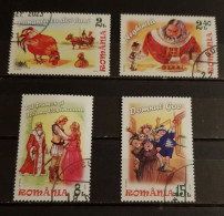 ROMANIA CHILDHOOD MEMORIES - FAIRY TALES SET CTO-USED - Usado