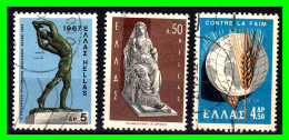 GRECIA - ( EUROPA )  SELLOS DE DIFERENTES AÑOS Y VALORES - Collections