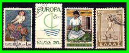 GRECIA - ( EUROPA )  SELLOS DE DIFERENTES AÑOS Y VALORES - Collections