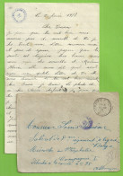 Brief Stempel DAMMARIE-SUR-SAULX Op 10/12/17 Naar "Soldat Belge" A MUNSTER (met Inhoud) (B1696 - Army: Belgium