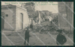 Reggio Calabria Città Terremoto 1908 Cartolina XB0193 - Reggio Calabria