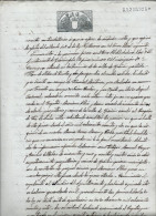 ESPAÑA 1904 — PLIEGO FISCAL 10 Cts. TIMBRE DEL ESTADO Entero. Marca De Agua - Fiscaux